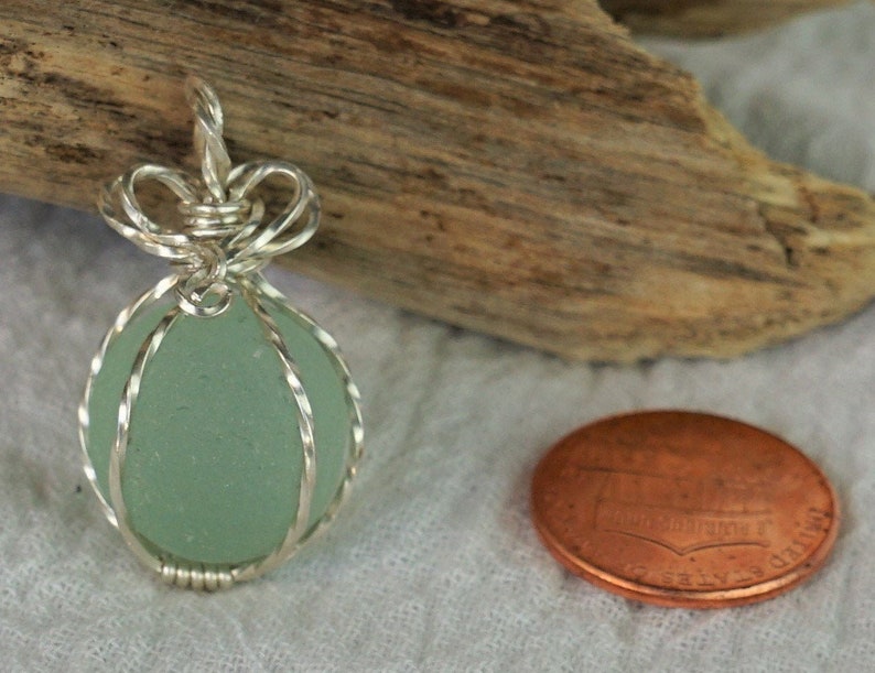 Wrapped and ready Sea Glass MARBLE!