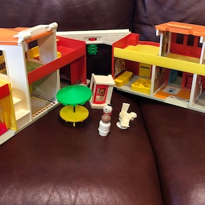Vintage Fisher Price Play Village