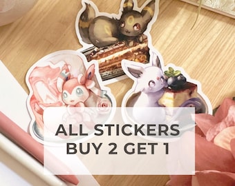 Buy 2 Stickers Get 1 FREE