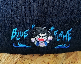 villain /  LoV /  Blue Flame beanie