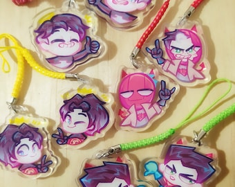 Batboys  / batfam / batfamily keychain charm