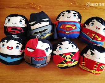Batboys  / superfamily / batfam / batfamily  DC hero Plush keychain