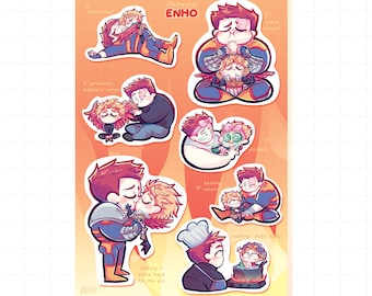 Enho / endhawks sticker sheet