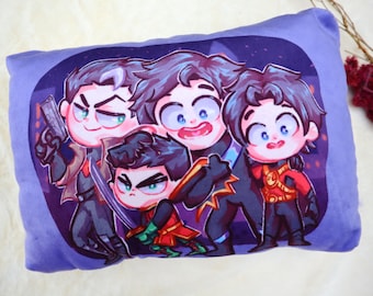 Batboys patrol pillow