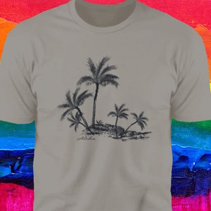 Aloha - Hawaii PalmsTee (Closeout)