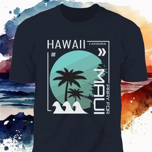 Lahaina Hawaii Maui - Pray For Maui  Tee (Closeout)