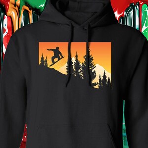 I Want To Snowboard Hoodie