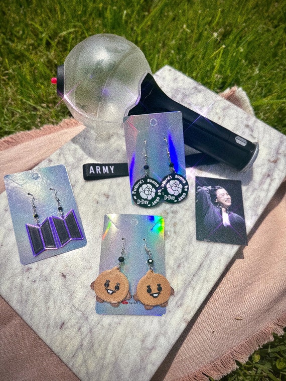 SUGA Agust D TOUR D-DAY イヤリングセット AgustD Agust D SUGA BTS TOUR D-DAY JAPAN Earrings Set
