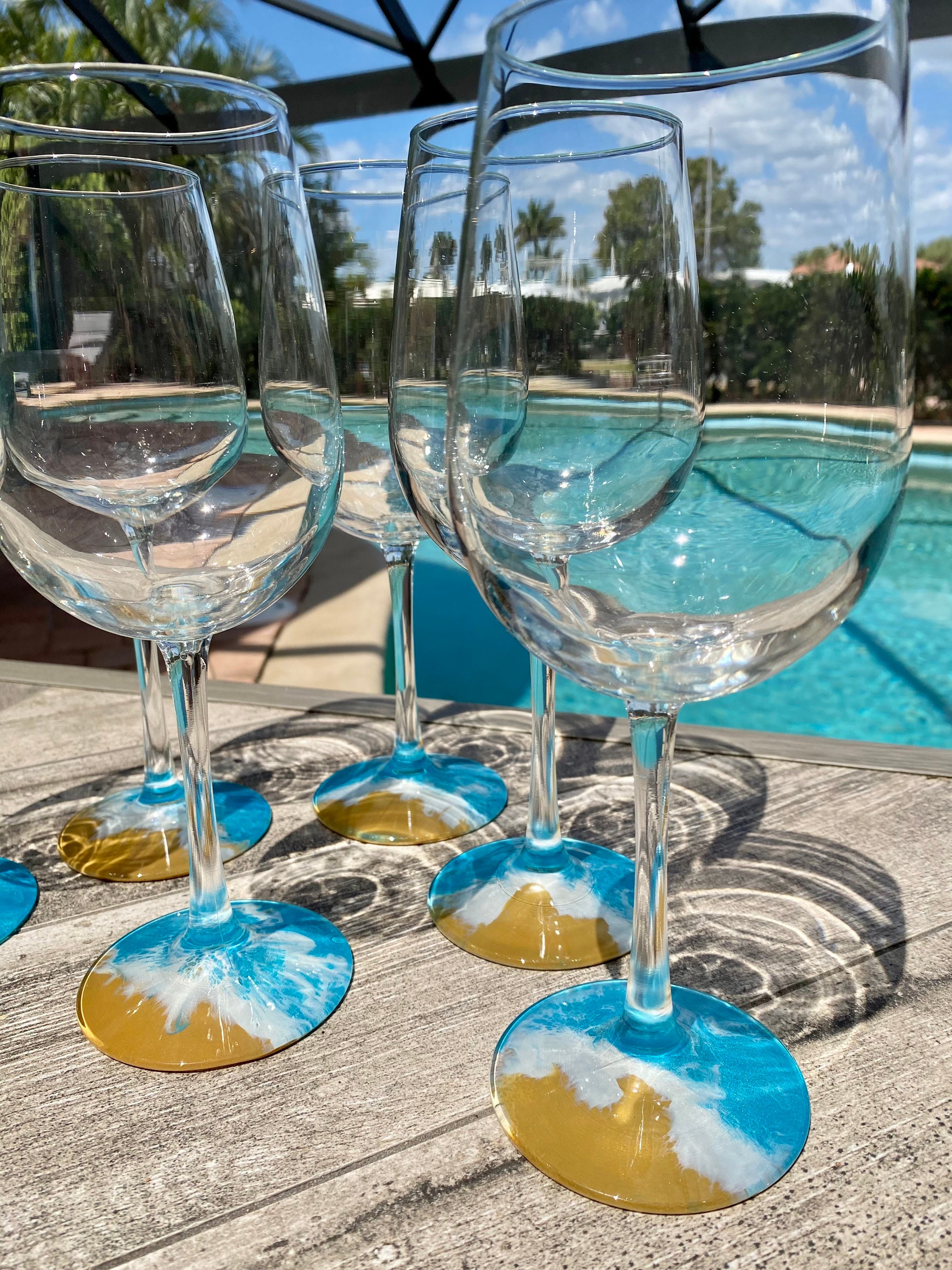 Swarovski Wine Glass, Set of 2 - Crystocraft