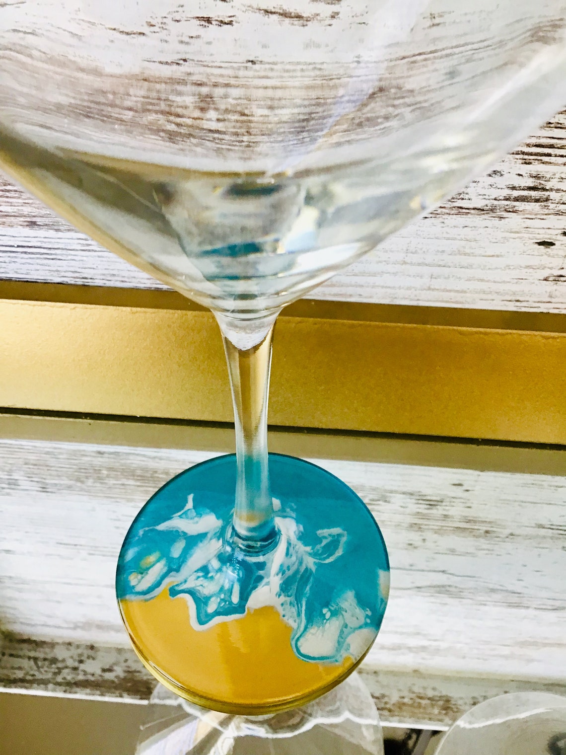 Ocean Theme Martini Glasses Set of 2 4 or 6 Martini Glasses Etsy
