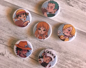 Download Free One Piece Badges Etsy SVG Cut Files