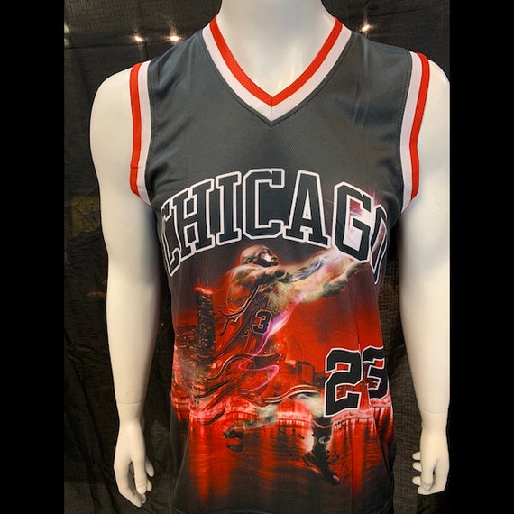 Custom Jordan Chicago Skyline 