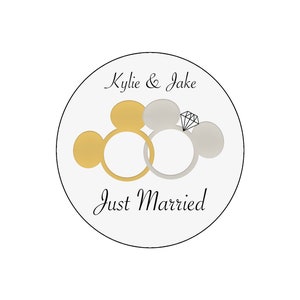 Disney Cruise Door Magnet - Just Married