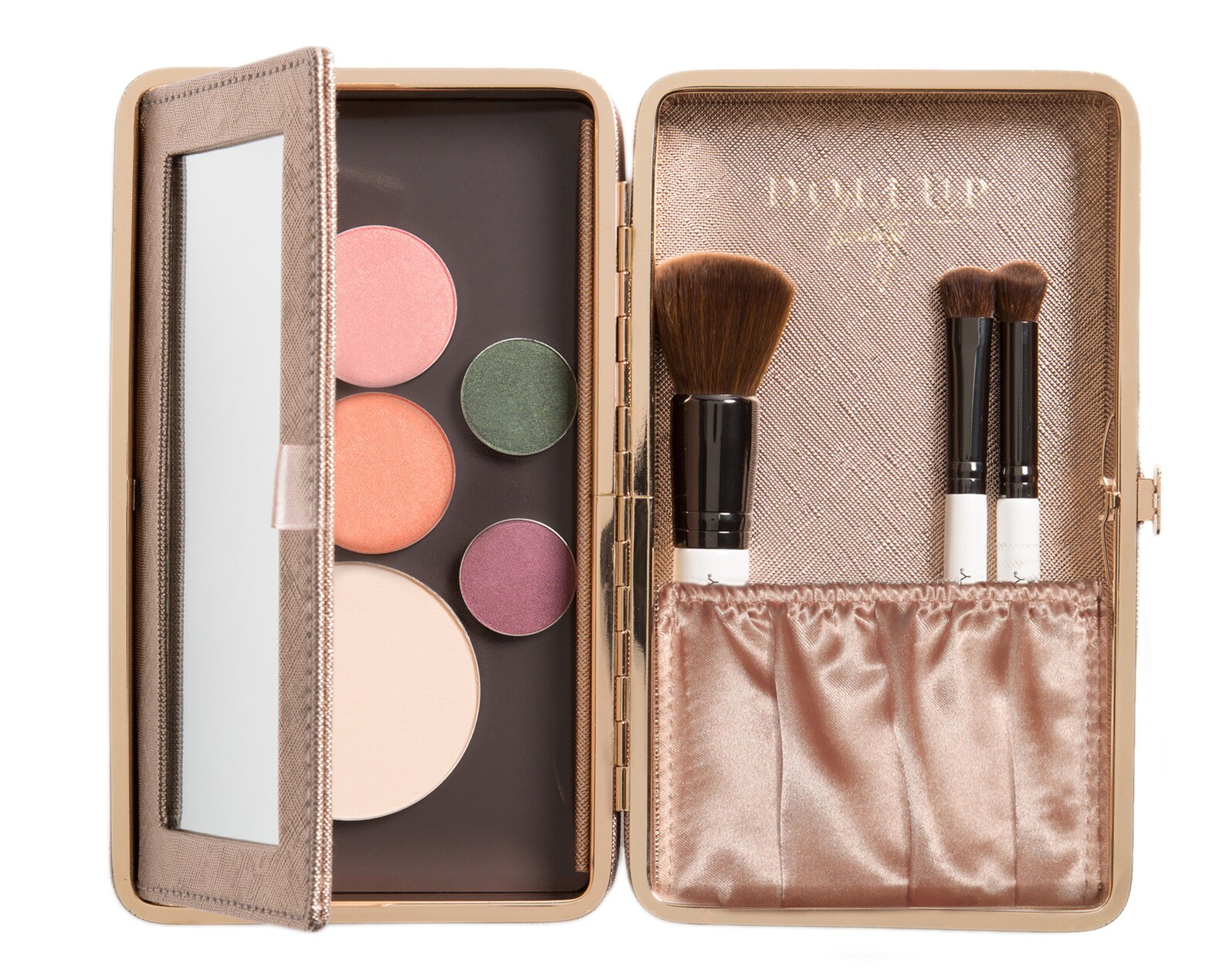 Dollup Beauty Pretty Case With Palette rose Gold Etsy