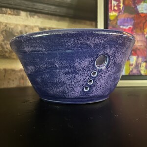 Handmade yarn bowl