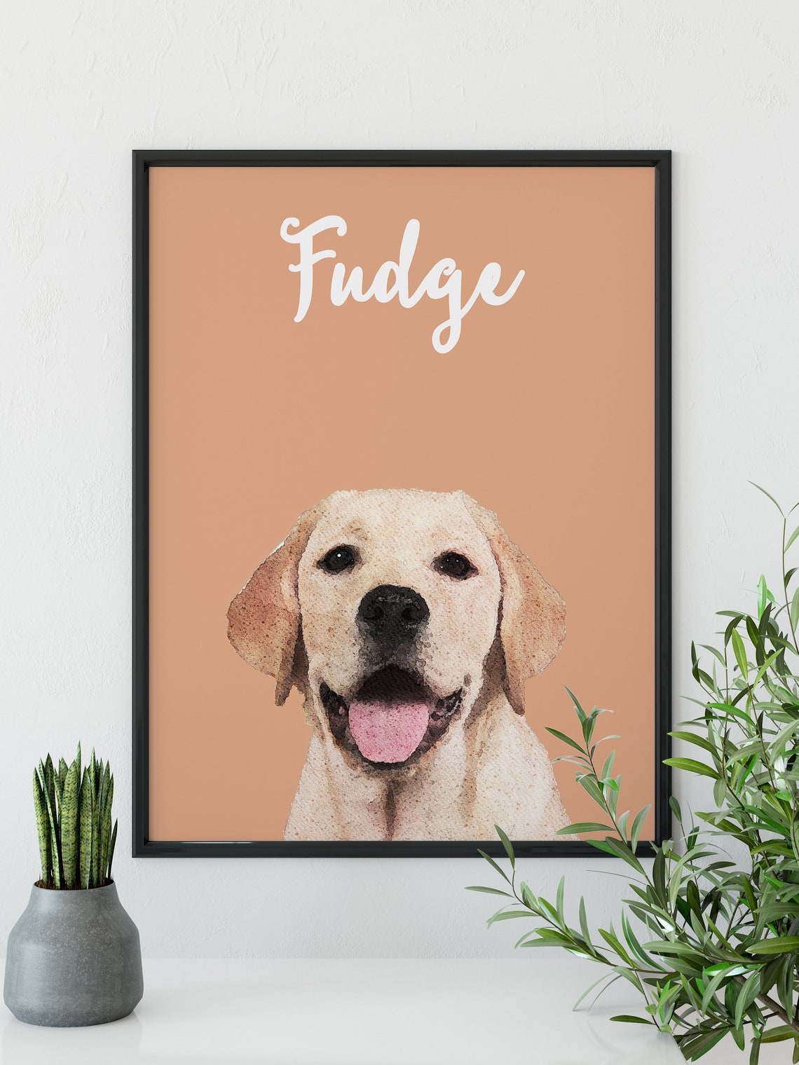 Custom Watercolour Pet Portrait Pet Portrait Custom Dog Etsy UK