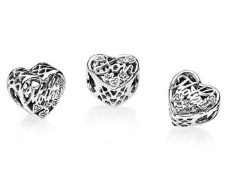 pandora bracelet mother son charm