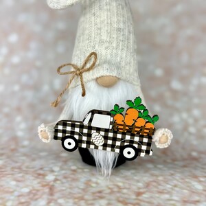 Easter gnome, Easter tiered tray, spring gnome, Easter basket gifts, Easter gifts for mom, Easter decor, The Gnome Shop, spring decor