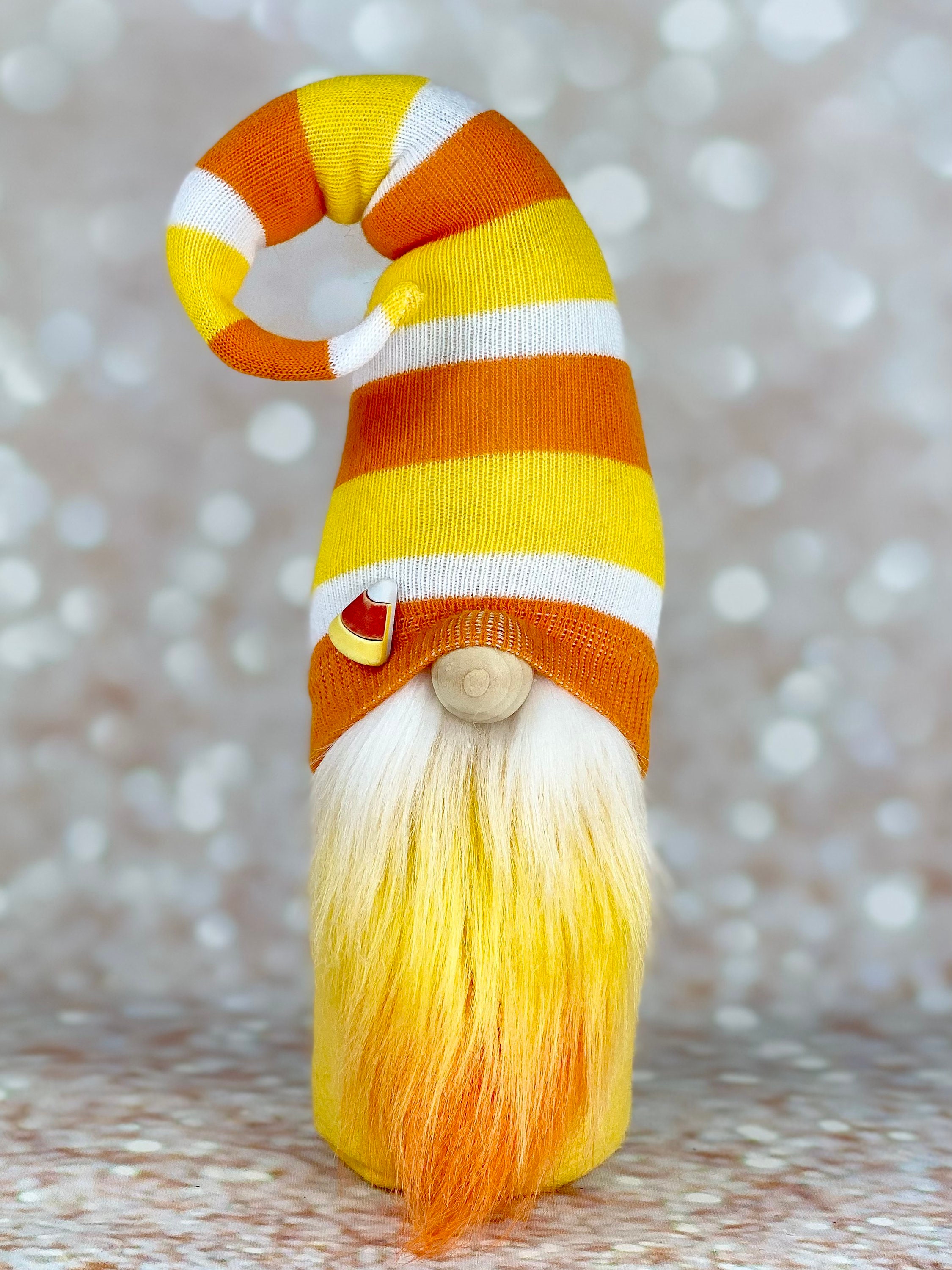 Candy Corn Gnome Halloween Gnome Fall Gnome Halloween Etsy