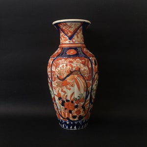 Japanese Imari Ware: Antique Porcelain Vase - Imari Vase