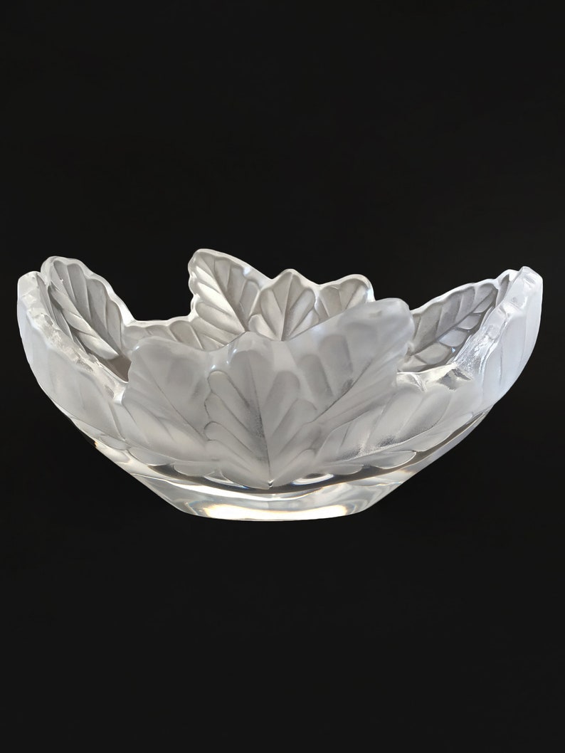 Lalique Crystal Bowl Etsy