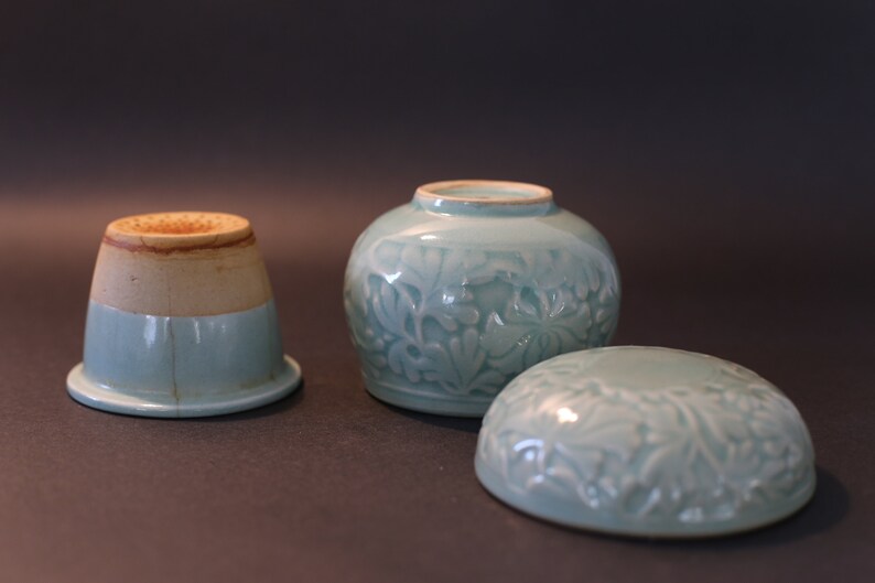 Korean Celadon Tea Cup Etsy