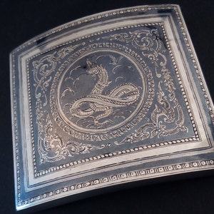 Chinesische Silber Zigarettenetui