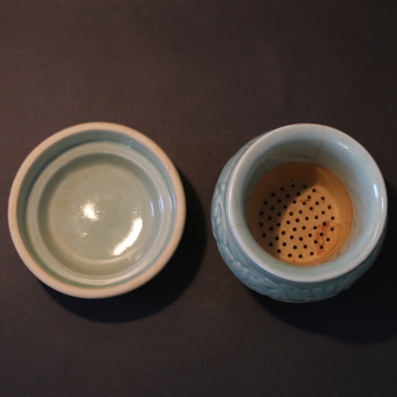 Korean Celadon Tea Cup Etsy