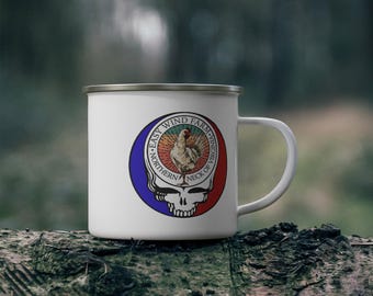 Enamel Campfire Mug