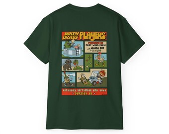 The Dirty Grass Players, 2021! The best story ever told, via the design :)