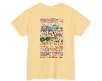 2024 2nd Annual Fundraiser for the Northumberland County Animal Shelter_Unisex Heavy Cotton Tee