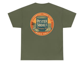 Oyster Shoals Music Hall Tee | Warsaw VA Vintage Logo T-Shirt