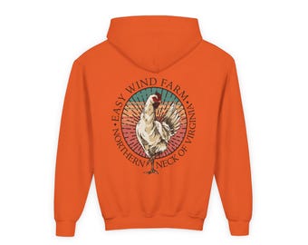 EWF Classic Logo YOUTH Heavy Blend Hooded Sweatshirt