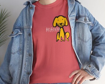 Women's "Kid at Heart" Adult style shirt with Tina on the front and the baby chicken logo on the back!
