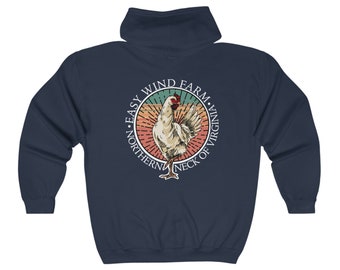Unisex Heavy Blend Full ZIP UP Hooded Sweatshirt