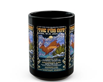 The Fog Out! 2024 Black Mug  (15oz)