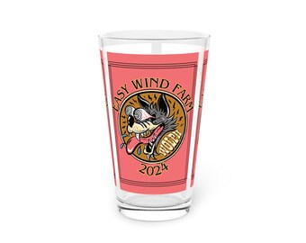 WOLPH 2024 Residency Pint Glass, 16oz