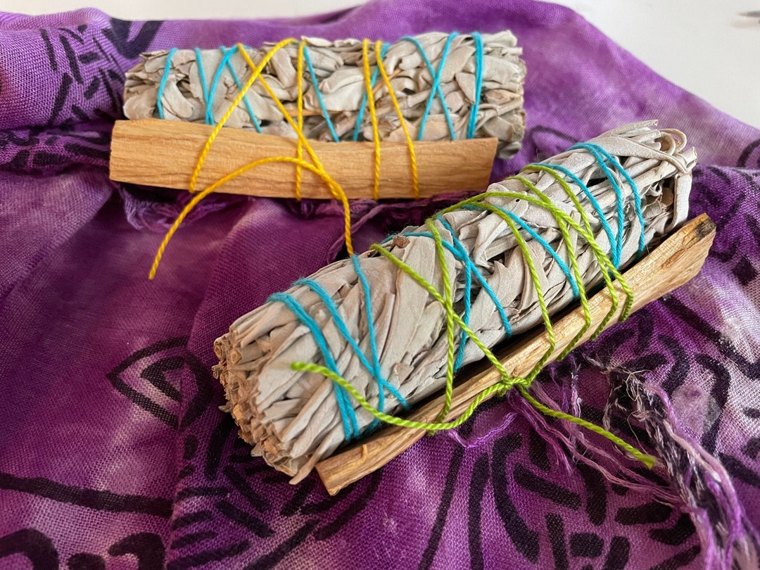 Palo Santo and White Sage Bundle White Sage Palo Santo Etsy