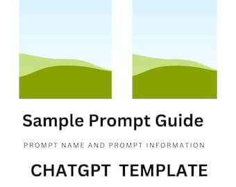 ChatGPT Prompt Guide Template