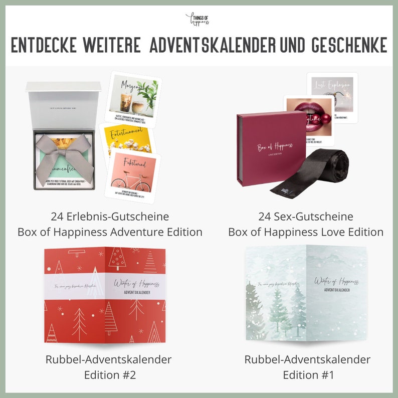 Adventskalender gemeinsame Aktivitäten DIY Weihnachtskalender Freirubbeln Warum ich dich liebe Rubbel Adventskalender Eucalyptus Bild 7