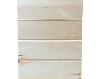 1 Pine Wood Sign Rustic Blank Canvas