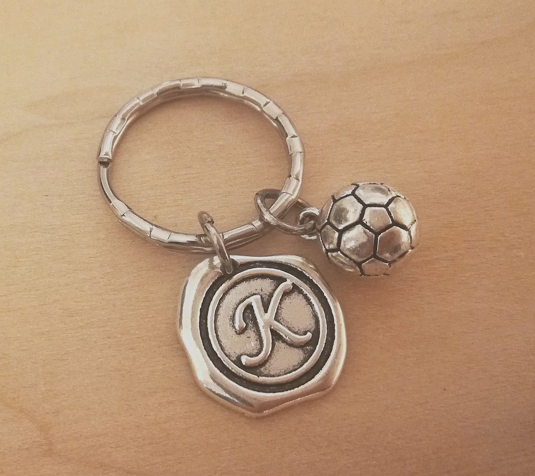 Soccer Keychain Soccer Ball Keychain Soccer Key Chain Soccer Ball Gift