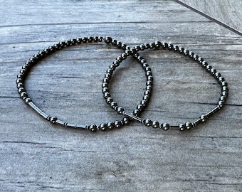Quality Morse code natural stone bracelet unic gift ideas couples gift anniversary gifts man gifts boyfriend man secret message Santa gift