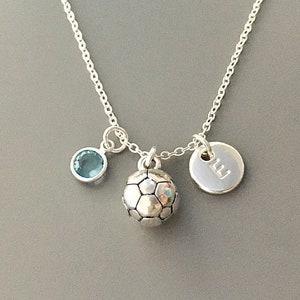 3D Soccer necklace for girls soccer gifts soccer coach gifts soccer player gift soccer team gifts soccer party favors soccer ball necklace