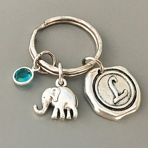 3D Elephant keychain elephant gifts lucky keychain lucky gift for friends keychain friendship gift elephant lover gift idea elephant keyring