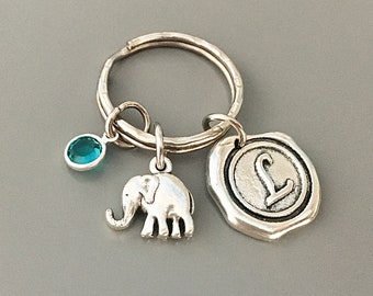 3D Elephant keychain elephant gifts lucky keychain lucky gift for friends keychain friendship gift elephant lover gift idea elephant keyring