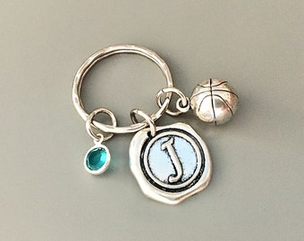 Basketball team gift basketball team keychain basketball gifts beach basketball coach gift basketball coach keychain basketball party favors