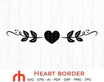 Free Free 114 Wedding Heart Border Svg SVG PNG EPS DXF File