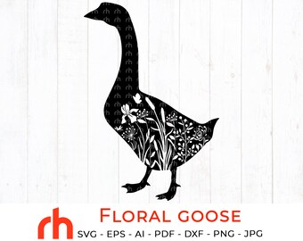 Download Mother Goose Svg Etsy