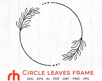 Free Free 191 Sunflower Half Leaf Wreath Svg SVG PNG EPS DXF File